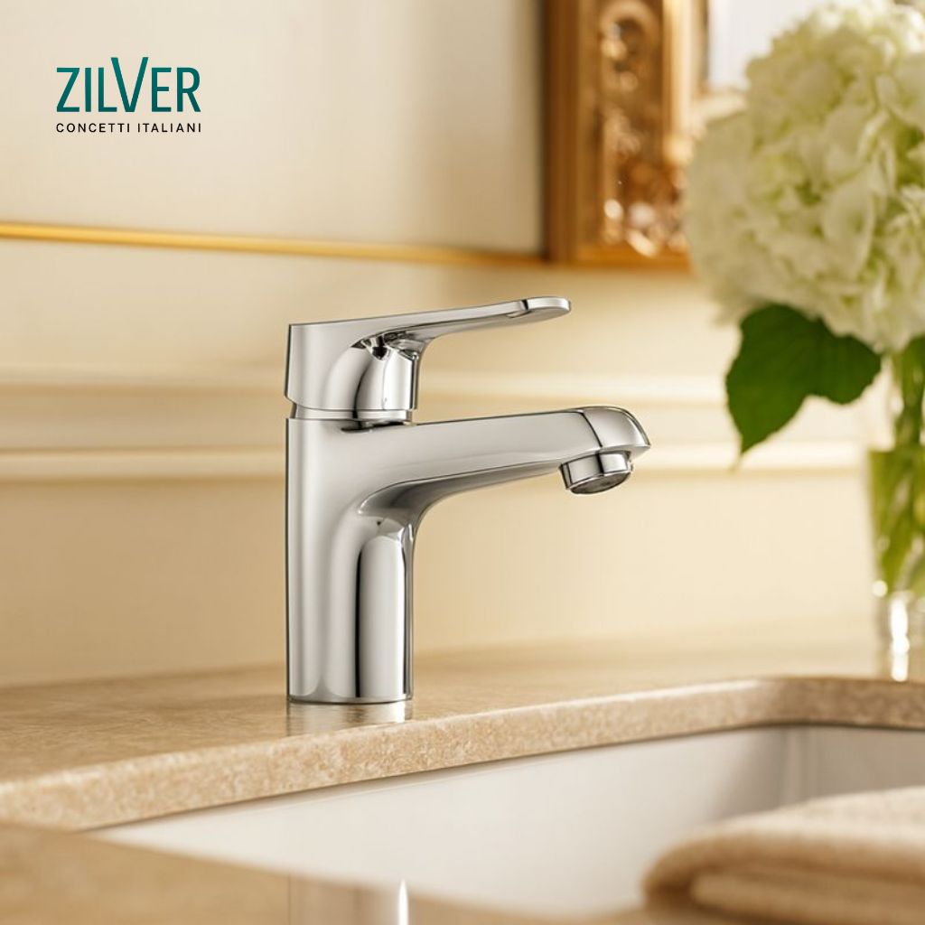 Zilver Econeue Basin Mixer (ED109N)