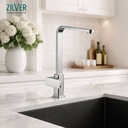 Zilver Cube Sink Mixer (PLB1223)
