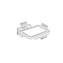Zilver Platz Soap Dish (0916B)- METAL ::ID:: 0916B