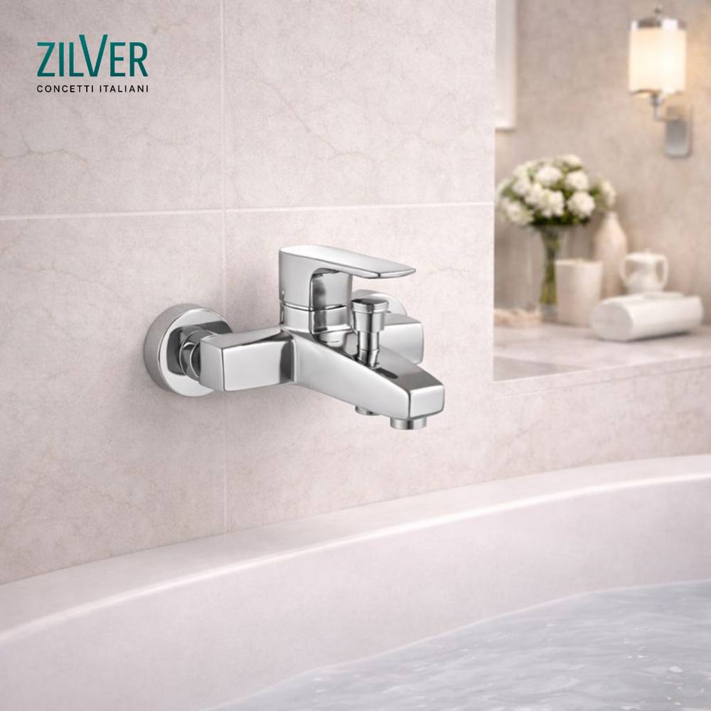 Zilver Rio Bath Mixer (HD200)