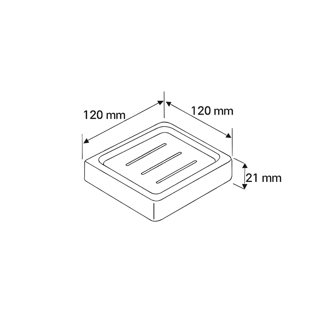 Zilver Soap Dish 0666 ::ID:: 0666