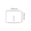 Zilver Paper Dispenser Square ::ID:: ZPD03