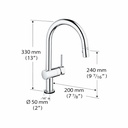 Grohe Minta Sink Mixer Pull Out type ::ID:: 31358