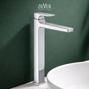 Zilver Cliff Tall Basin Mixer Brush Gold (ZCLF100BG) 