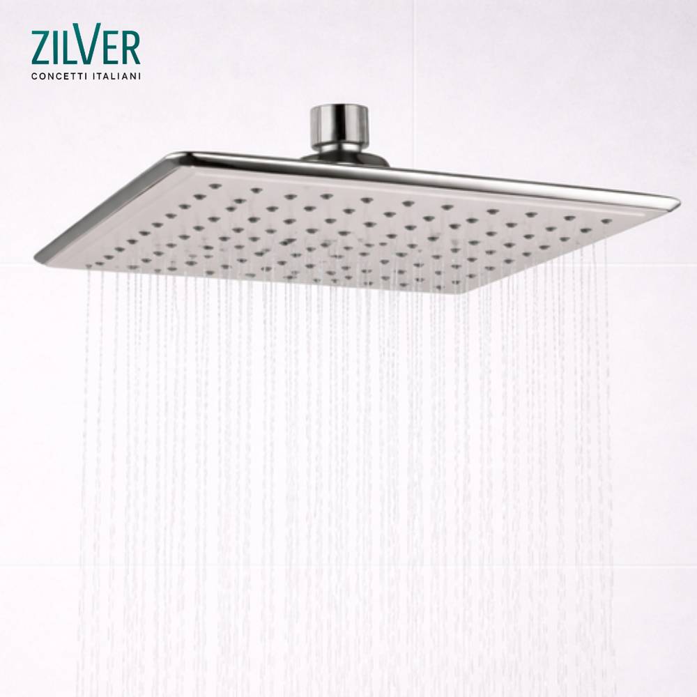 Zilver Rain Shower ABS Square ::ID:: SH101