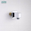 Zilver Shower Elbow Square ::ID:: P00007