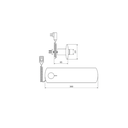 Zilver Electric Towel Dryer Single Black ::ID:: ZETD05WHT