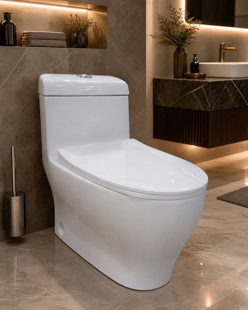 Smart One Piece Toilet (Art.No F-200)::ID:: STOT200