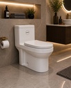 Smart One Piece Toilet with Seat Cover ::ID:: STOT212