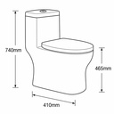 Smart One Piece Toilet without Seat Cover ::ID:: STOT203NS
