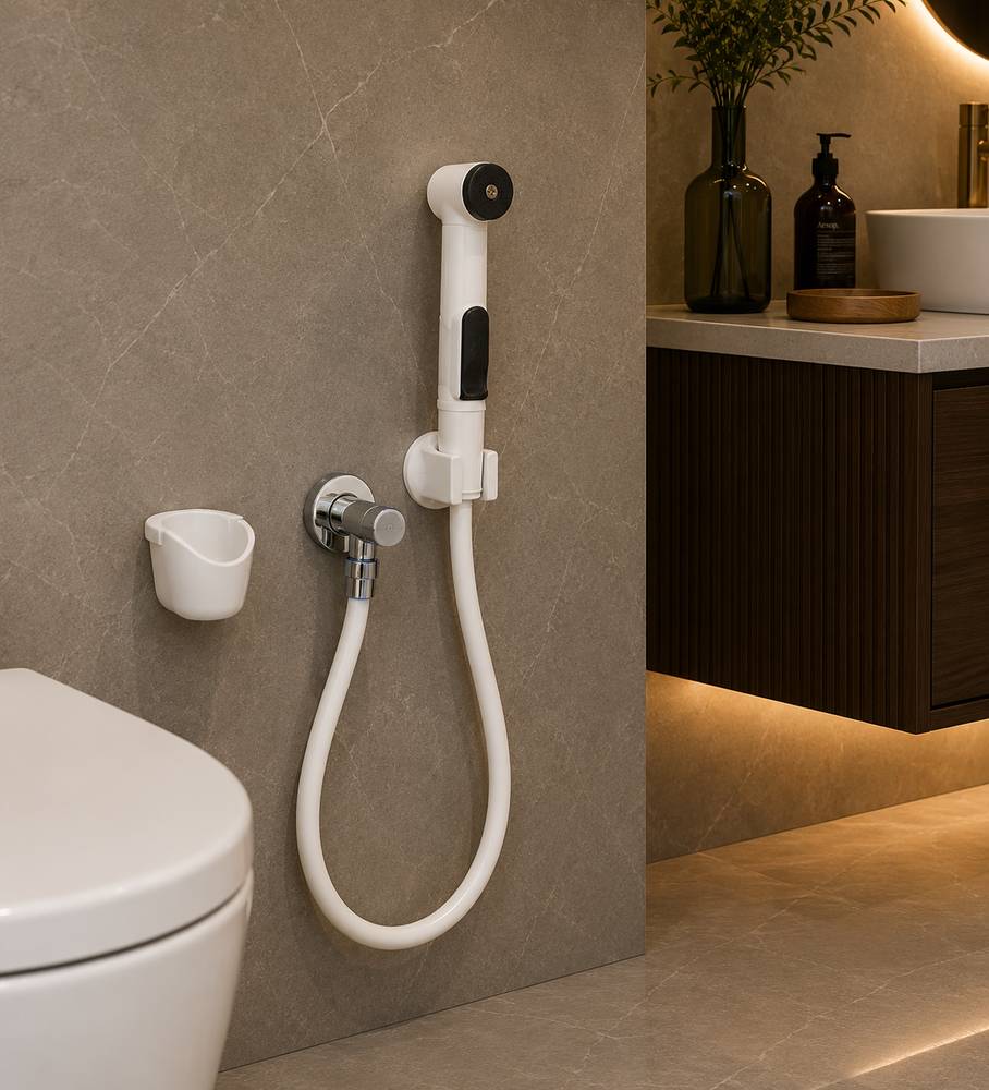 Smart Toilet Shower Set CP ::ID:: STS102WHT