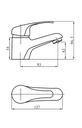 Zilver Autnmn Basin Mixer Normal ::ID:: ZAUT1001