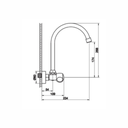 Smart Sink Mixer (Wall Mounted) ::ID:: SSM9005