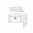 Smart Sink  Bowl ::ID:: SKS11