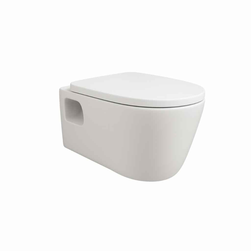 Smart Wall Hung Toilet with Seat Cover ::ID:: SWHT202