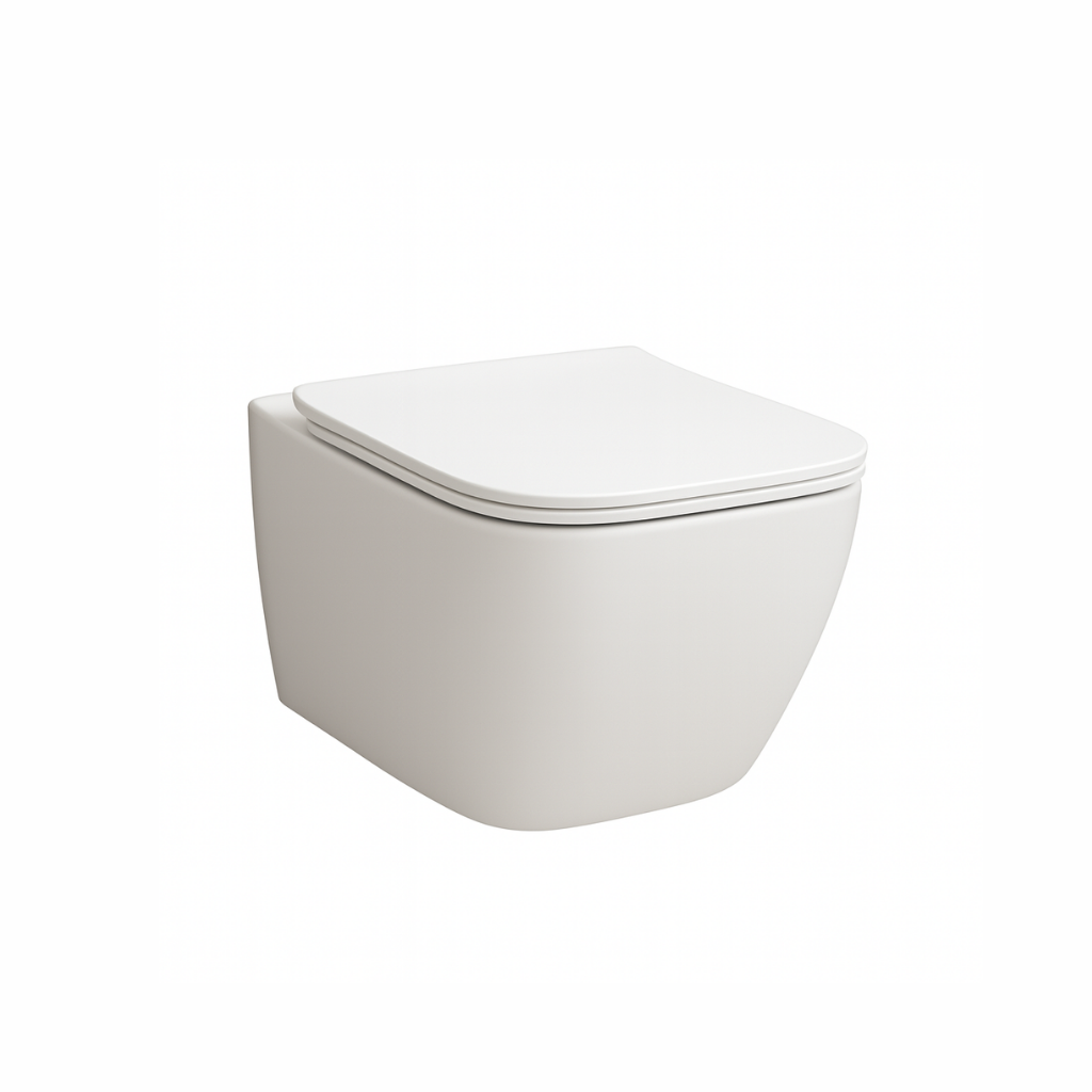 Smart Wall Hung Toilet Square with Seat Cover ::ID:: SWHT206