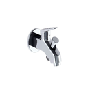 Zilver Double Bib Tap W/ Divertor Turkey ::ID:: ZSHF01T