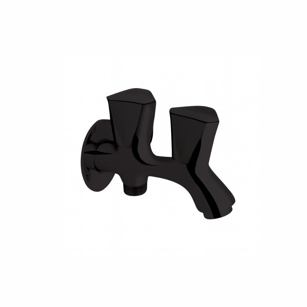 Smart Double Bib Tap Black::ID:: SGX1300BLK