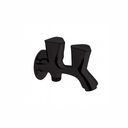 Smart Double Bib Tap Black::ID:: SGX1300BLK