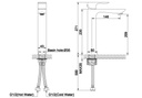 Zilver Rio Basin Mixer Long ::ID:: HD100