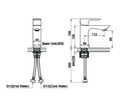 Zilver Rio Basin Mixer Normal ::ID:: HD1001