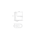 ZILVER ONE PIECE TOILET ::ID:: ZTOT140