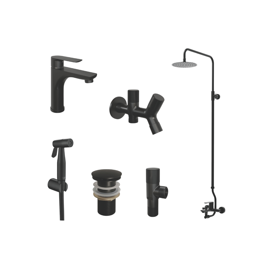 Zilver Violin Matt Black Set ::ID:: VSETMBK