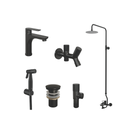 Zilver Violin Matt Black Set ::ID:: VSETMBK