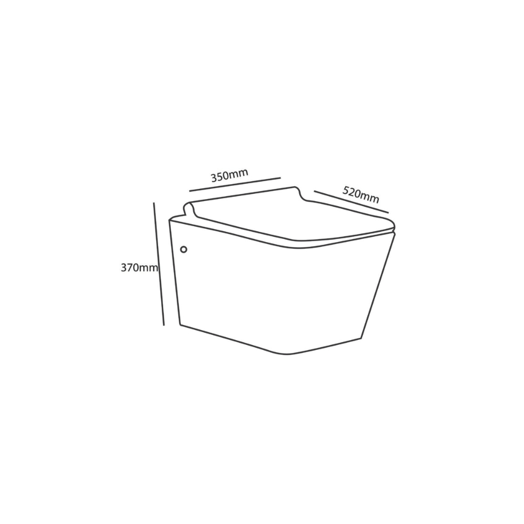 Zilver Wall Hung Toilet Heavy ::ID:: ZWHT101