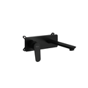 ZILVER TITAN WALL BASIN MIXER MATT BLACK::ID:: ZTTN300MBC