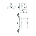 Zilver Talia Bath Mixer ::ID:: ZTLI200