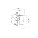 ZILVER SENSOR FLUSH VALVE FOR TOILET ::ID:: ZY1999