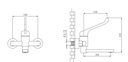 Zilver Hospital Mixers Wall Type ::ID:: UB001