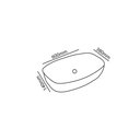 Zilver Art Wash Basin 600X380X140mm ::ID:: ZARTB111