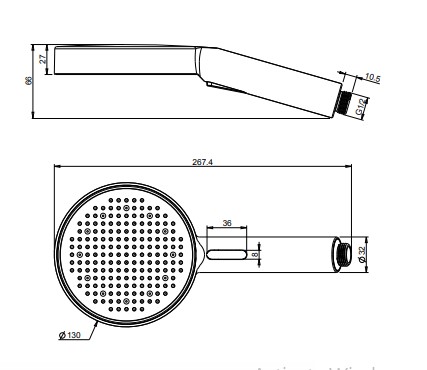 Zilver head Shower ::ID::ZHS109