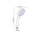 Zilver Hand Shower ::ID:: LED9007