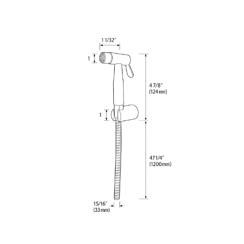 Zilver Toilet Shower Sets TS105 ::ID:: TS105