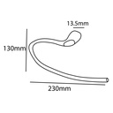 Zilver Rio Towel Ring (0123) ::ID:: 0123