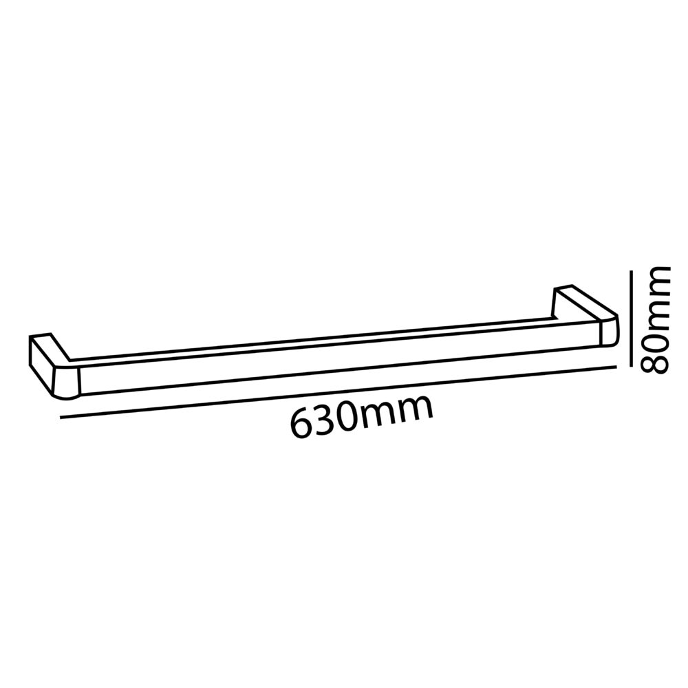 Zilver Towel Rail 0664 ::ID:: 0664