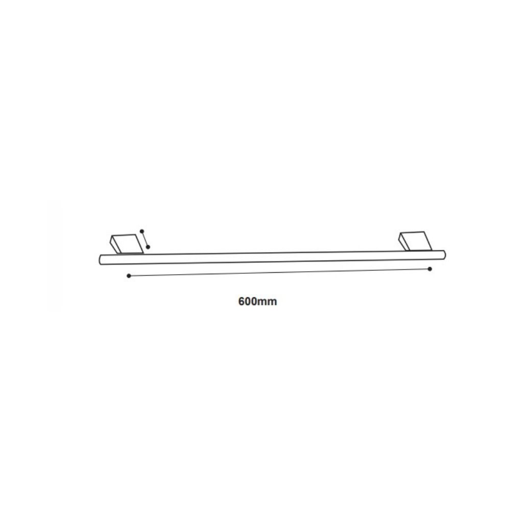 Zilver Cube Towel Rail (0814) ::ID:: 0814