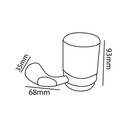 Zilver Rio Tumbler Holder (0125) ::ID:: 0125