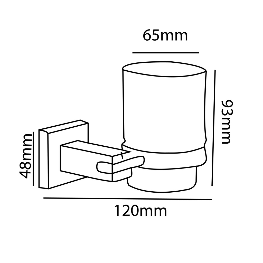 Zilver Platz Glass Holder (0915) ::ID:: 0915