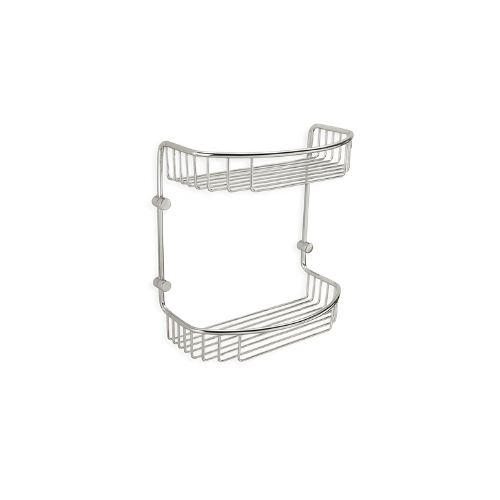ZILVER SOAP BASKET DOUBLE STRAIGHT  (ZSB011)