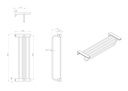 Zilver Towel Shelf ::ID:: TSS008