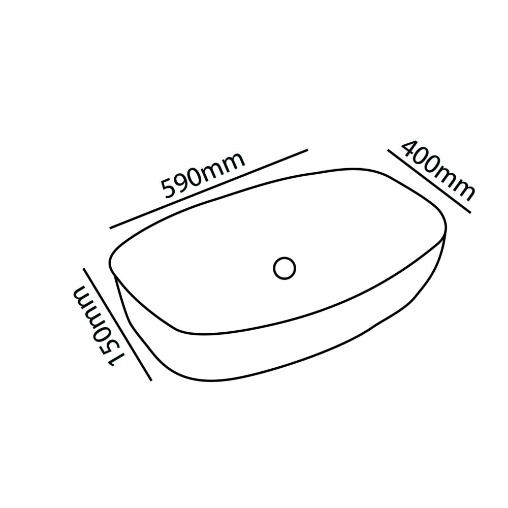 Zilver Art Wash Basin (ZARTB112)