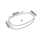 Zilver Art Wash Basin (ZARTB112)