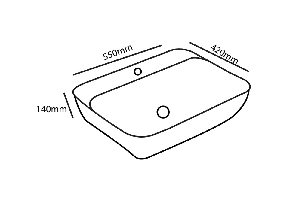 Zilver Art Wash Basin (ZARTB105)