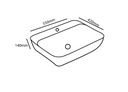 Zilver Art Wash Basin (ZARTB105)