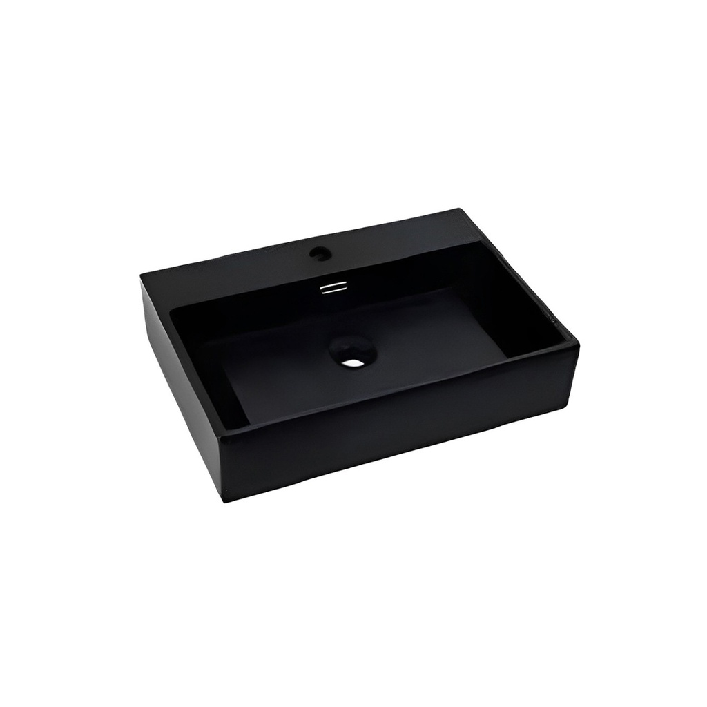 ZILVER NEW COUNTER WASH BASIN BLACK (ZARTB114MB)
