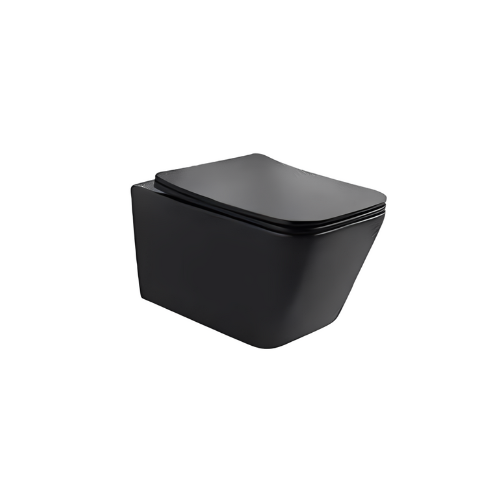 ZILVER WALL HUNG TOILET HEAVY BLACK ::ID:: ZWHT101MB
